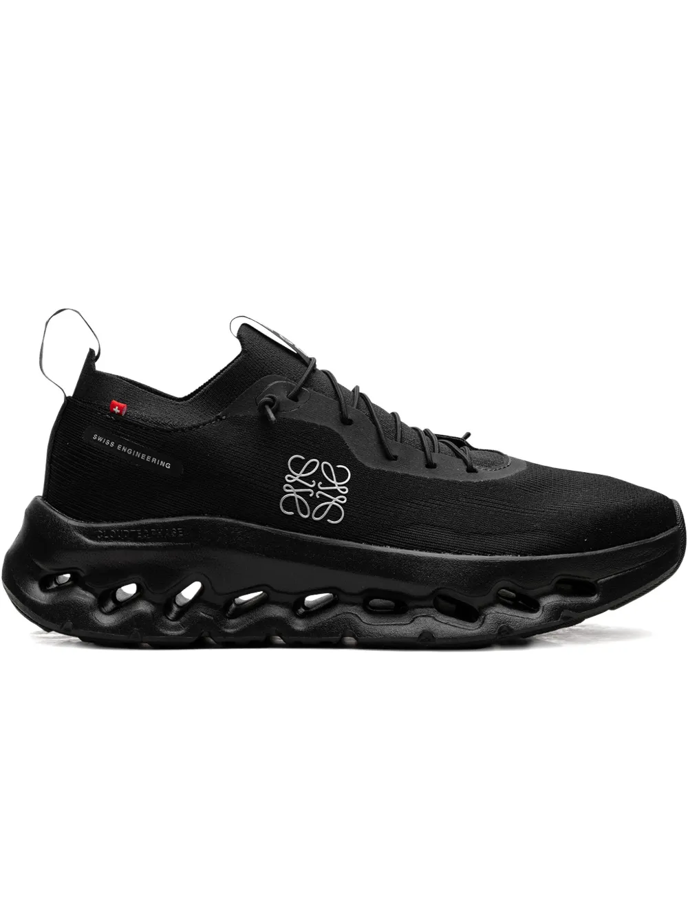 On Running Cloudtilt LOEWE All Black Premium Performance Running Shoes