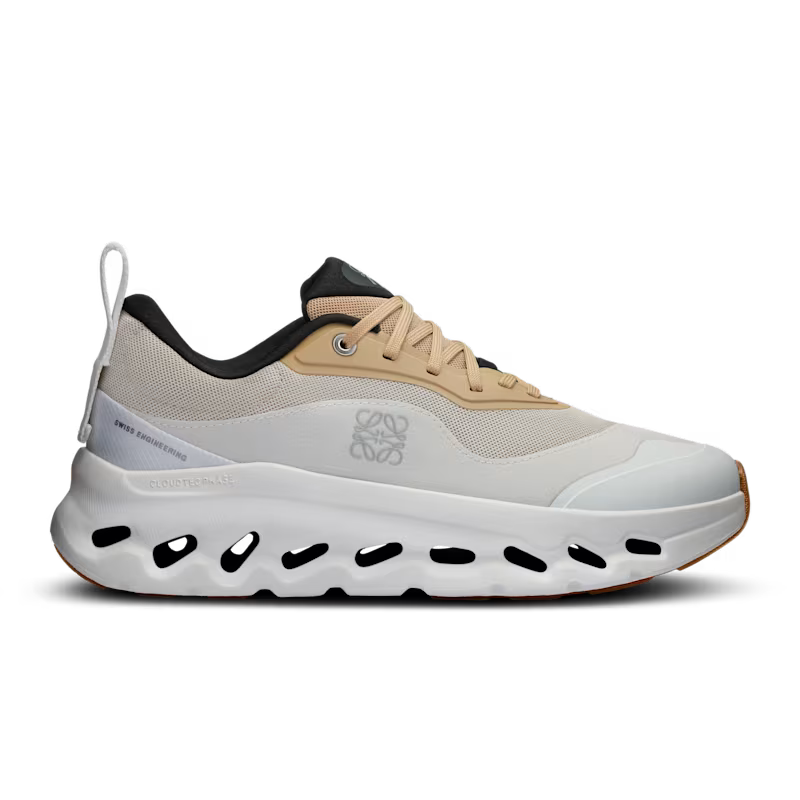 Loewe x On White and Tan Cloudtilt
