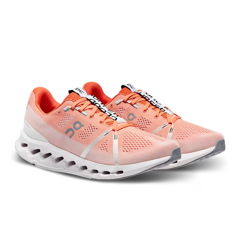 On running cloudsurfer 7 flame white