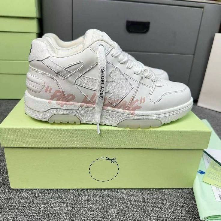 Off-White Out of Office leather