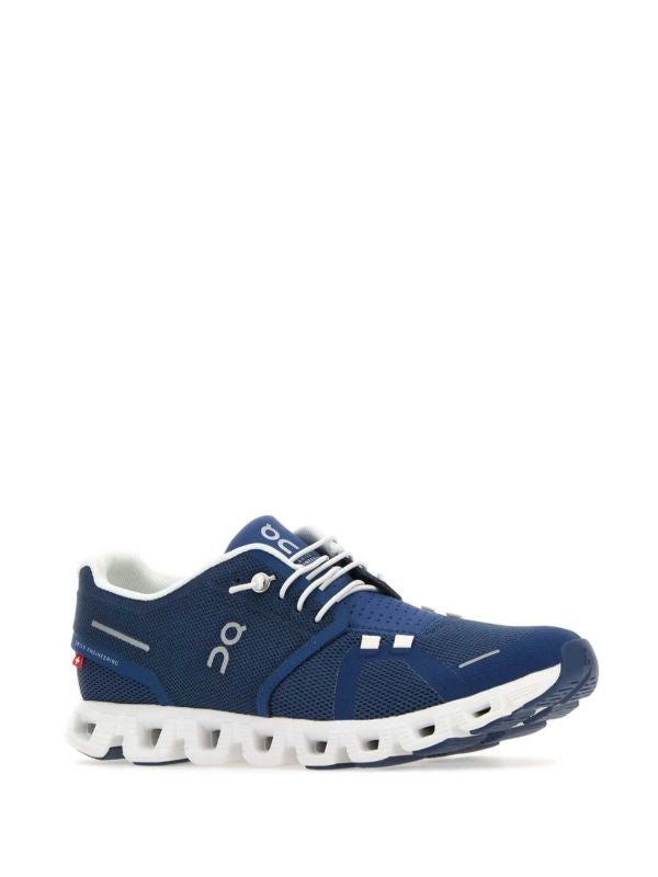 on running cloud 5 denim white